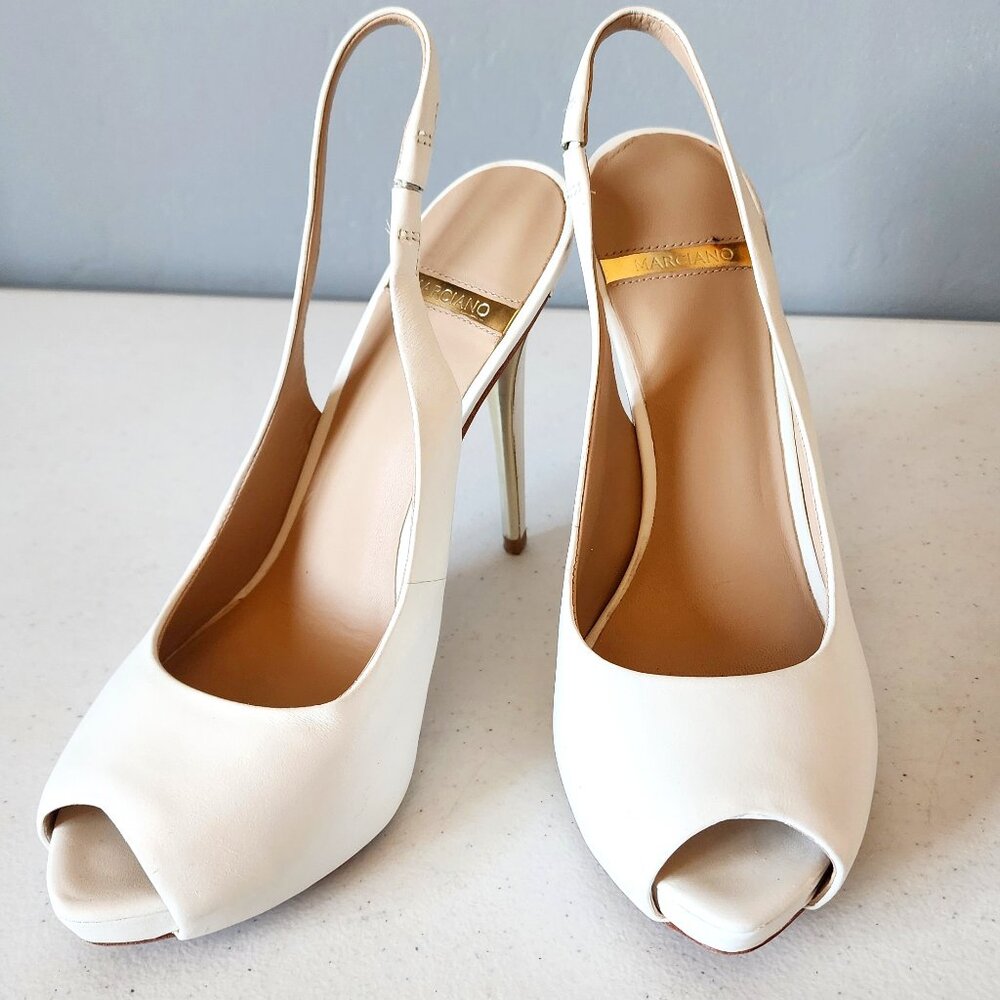 Marciano Platform Pumps "EUC"